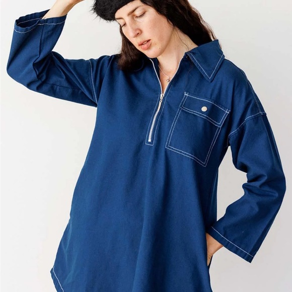 Nobel Mini Smock Dress - Picture 2 of 6